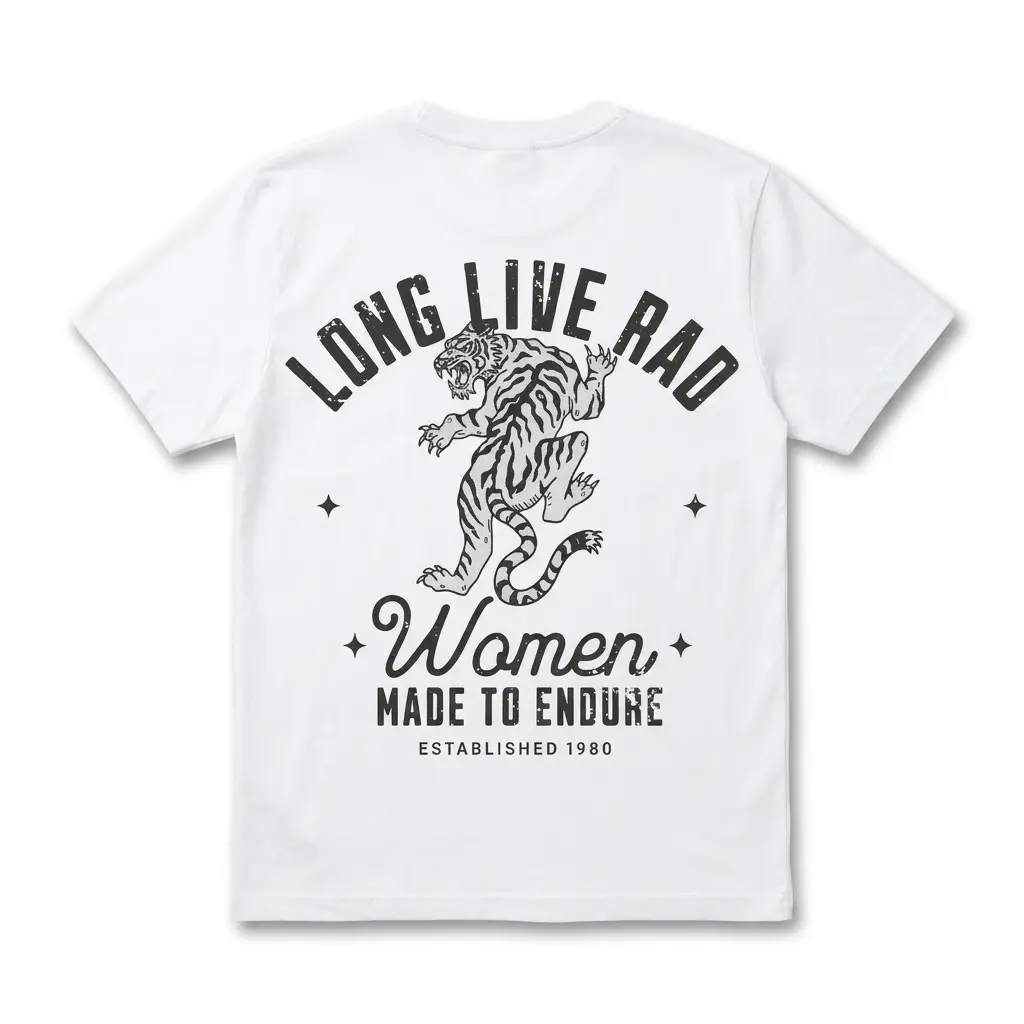 Long Live Rad Women Made to Endure T-Shirt 1 long live rad women made to endure t shirt.jpg