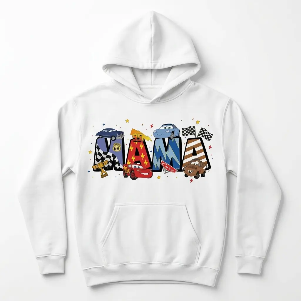 Mama Cartoon Racing T-Shirt 2 mama cartoon racing t shirt 1.jpg