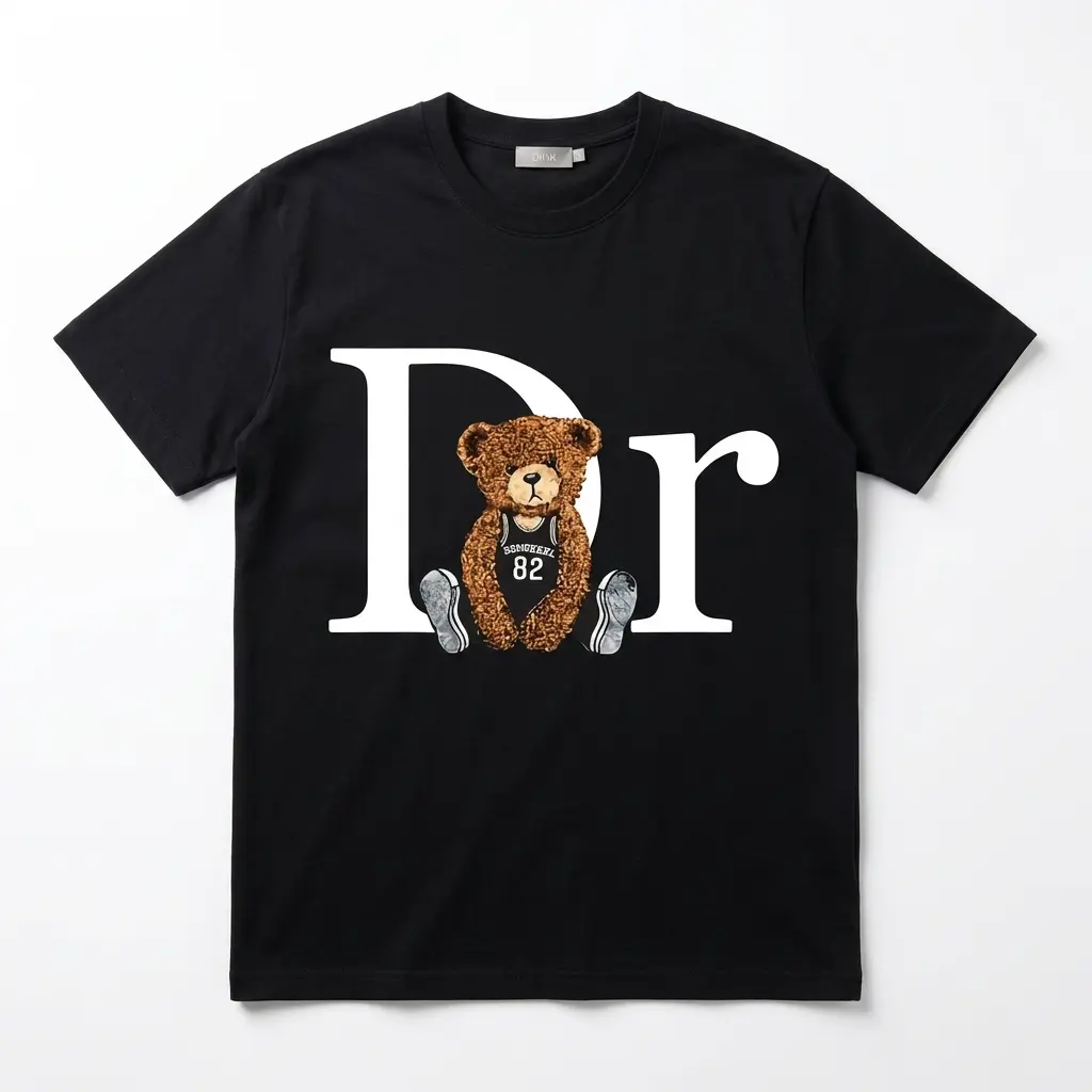 Mascot Bear Graphic T-Shirt 1 mascot bear graphic t shirt.jpg