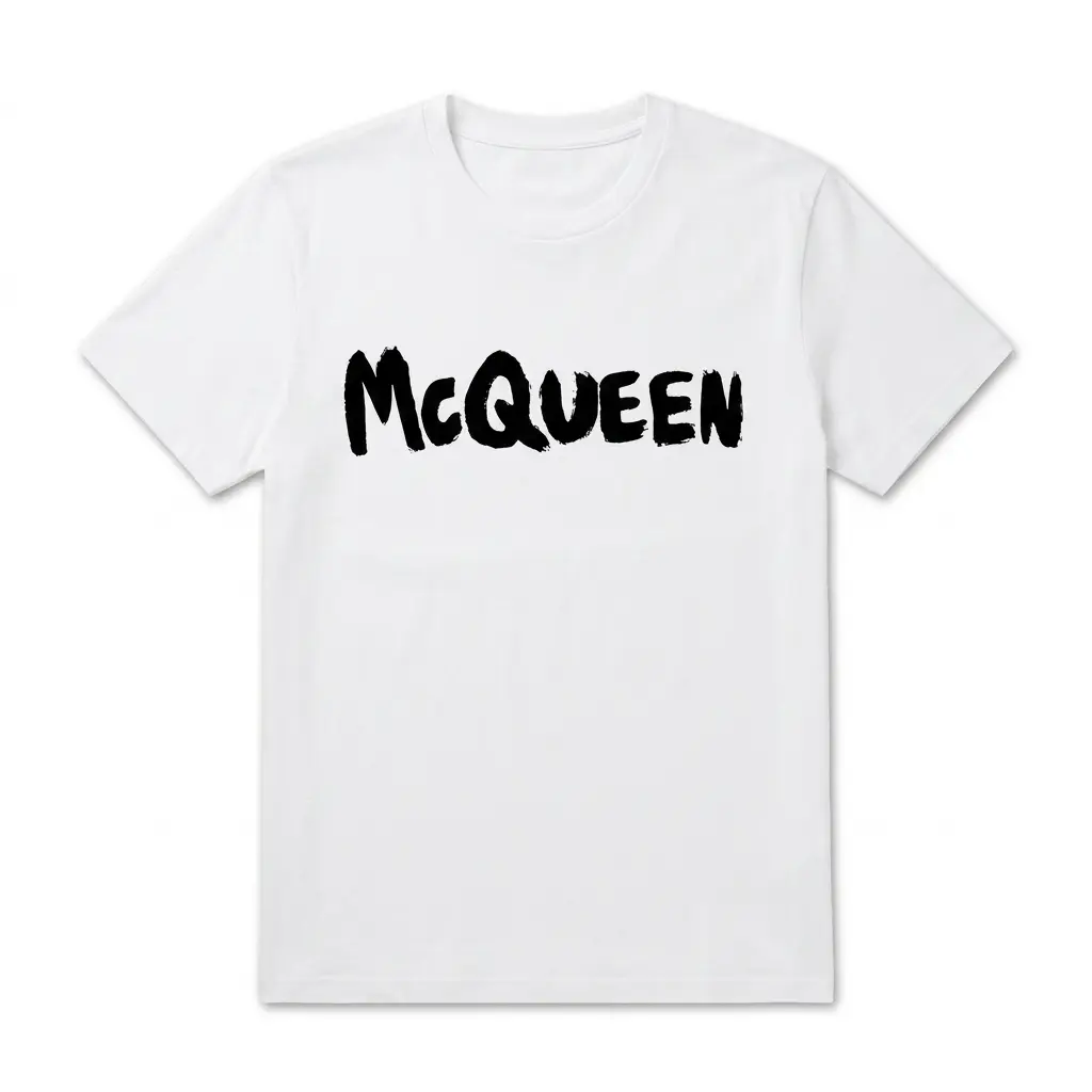 McQueen Brush Text T-Shirt 2 mcqueen brush text t shirt 1.jpg