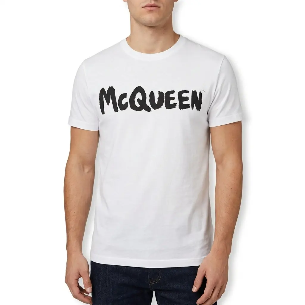 McQueen Brush Text T-Shirt 6 mcqueen brush text t shirt 5.jpg