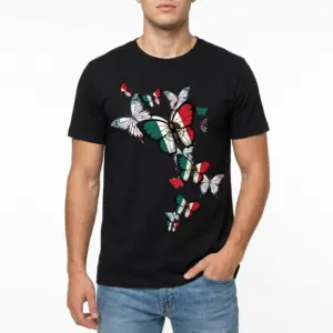 Mexican Flag Butterfly T-Shirt 8 mexican flag butterfly t shirt 2.jpg