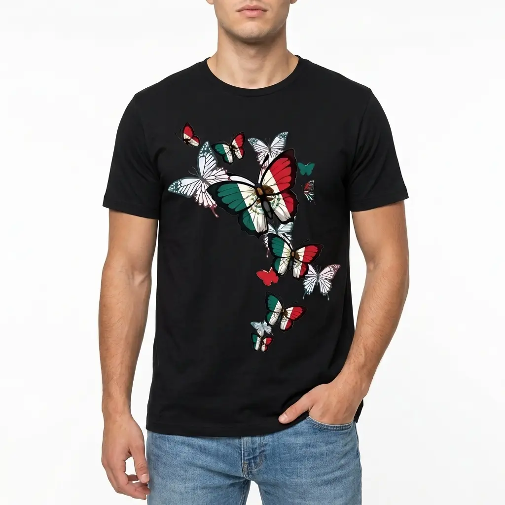mexican flag butterfly t shirt 2.jpg