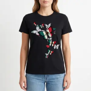 Mexican Flag Butterfly T-Shirt 9 mexican flag butterfly t shirt 3.jpg