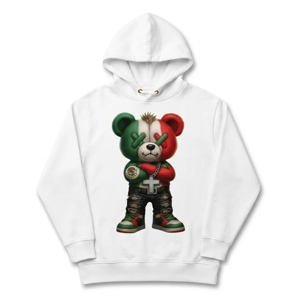 mexican flag streetwear bear t shirt 1.jpg