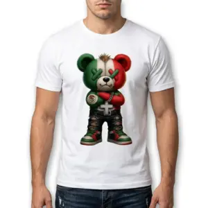 Mexican Flag Streetwear Bear T-Shirt 10 mexican flag streetwear bear t shirt 4.jpg