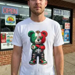 Mexican Flag Streetwear Bear T-Shirt 11 mexican flag streetwear bear t shirt 5.jpg