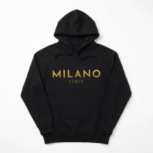 Milano Italy Gold Text T-Shirt 7 milano italy gold text t shirt 1.jpg