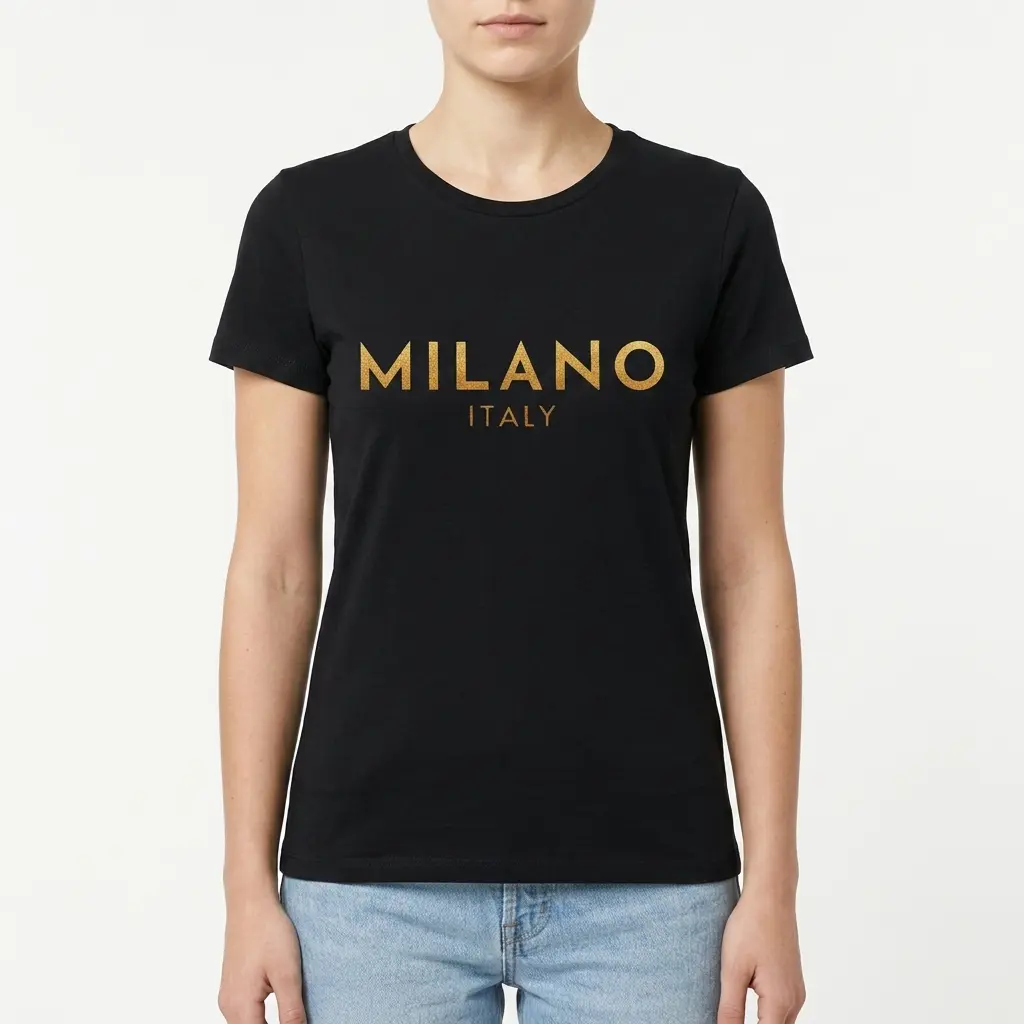 milano italy gold text t shirt 3.jpg