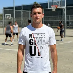 Never Give Up Positive Graphic T-Shirt 11 never give up positive graphic t shirt 5.jpg