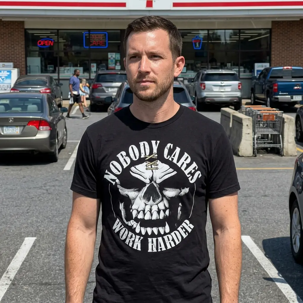 Nobody Cares Work Harder Skull T-Shirt 6 nobody cares work harder skull t shirt 5.jpg