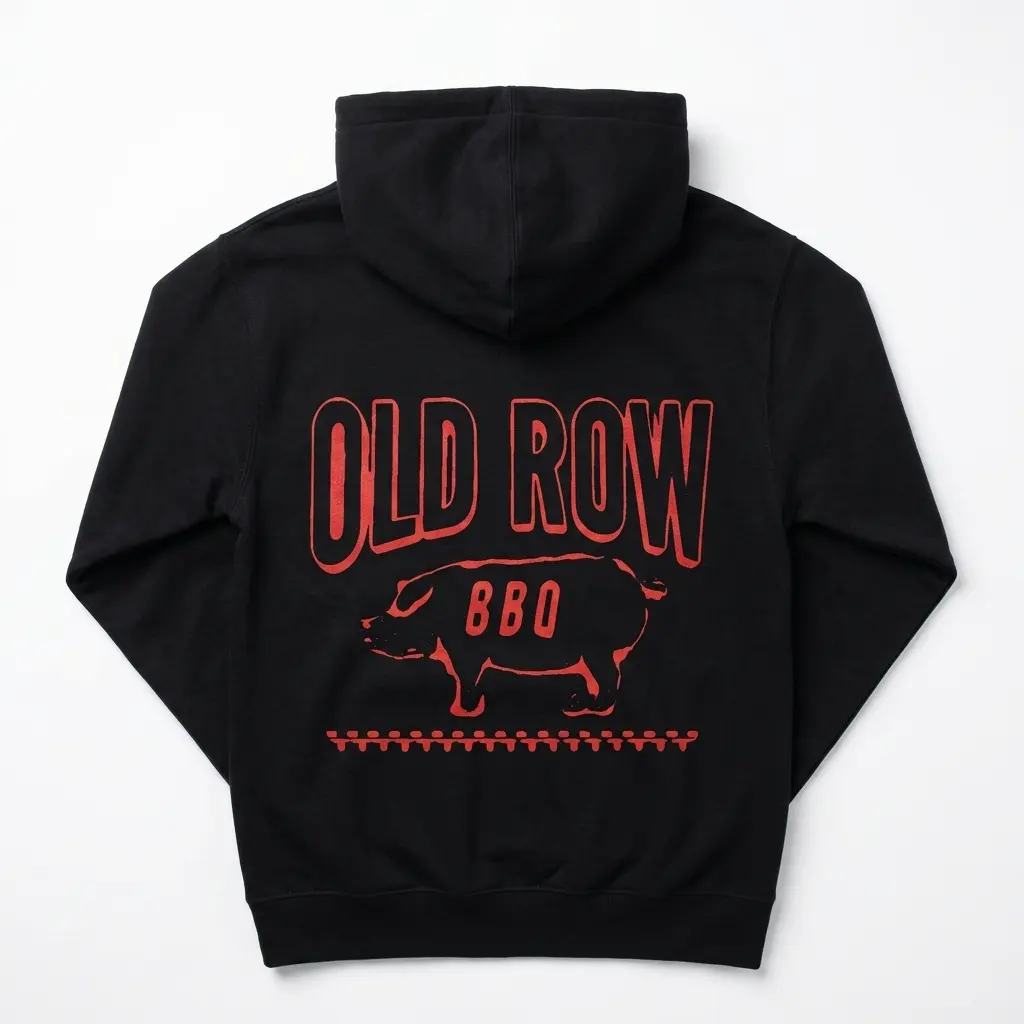 Old Row BBQ Pig T-Shirt 2 old row bbq pig t shirt 1.jpg