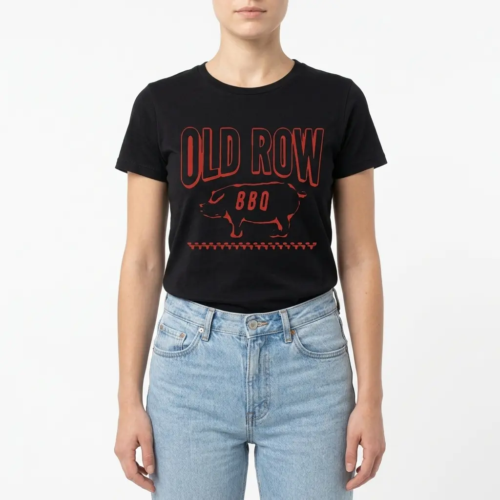 Old Row BBQ Pig T-Shirt 4 old row bbq pig t shirt 3.jpg
