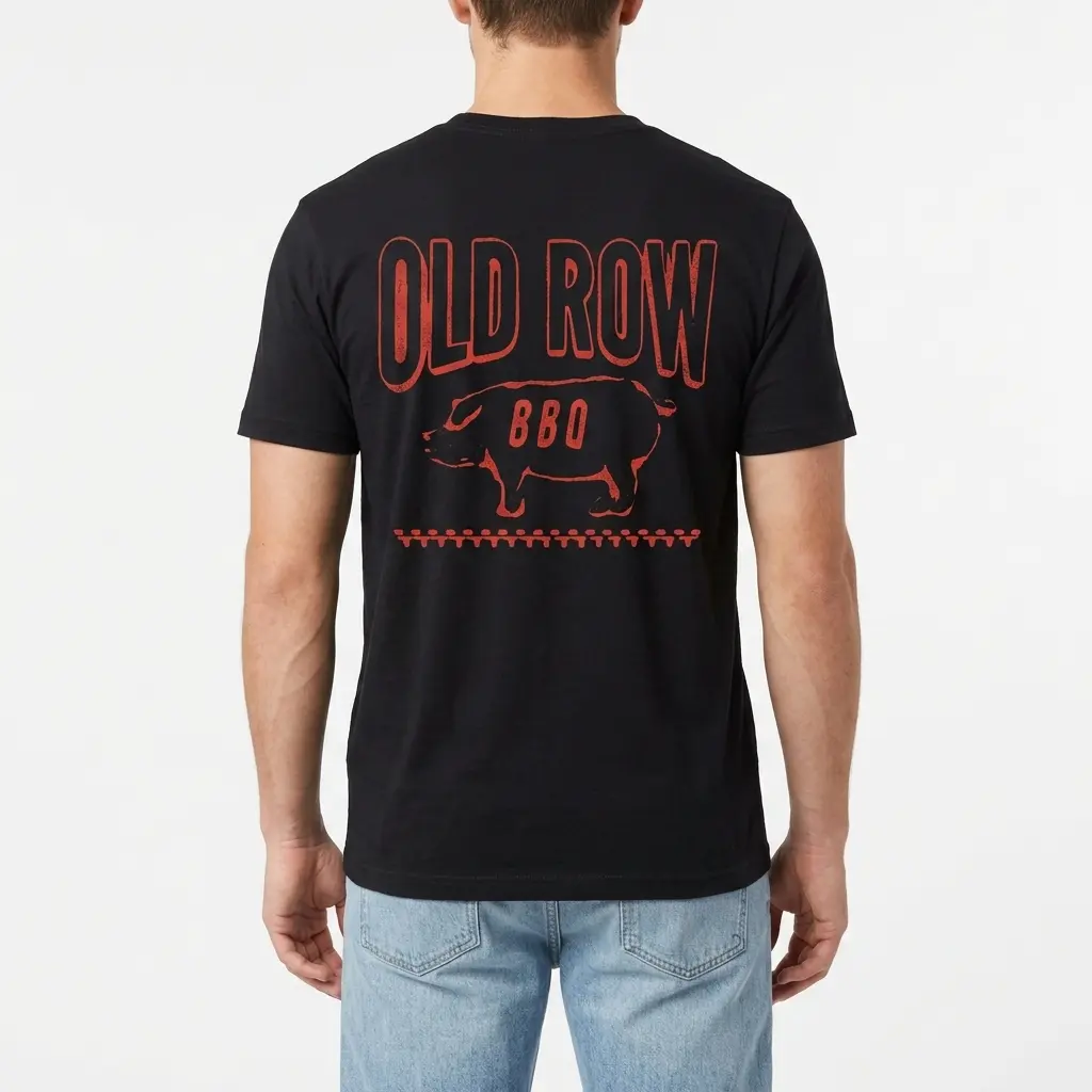 Old Row BBQ Pig T-Shirt 5 old row bbq pig t shirt 4.jpg