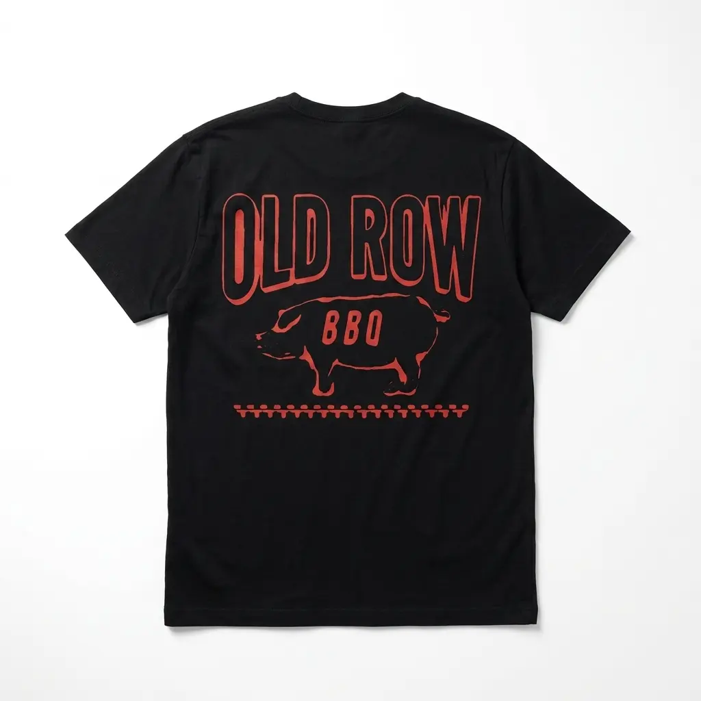 Old Row BBQ Pig T-Shirt 1 old row bbq pig t shirt.jpg