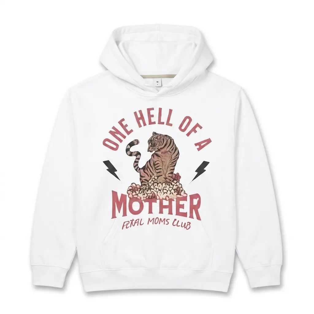 One Hell Of A Mother Retro T-Shirt 2 one hell of a mother retro t shirt 1.jpg