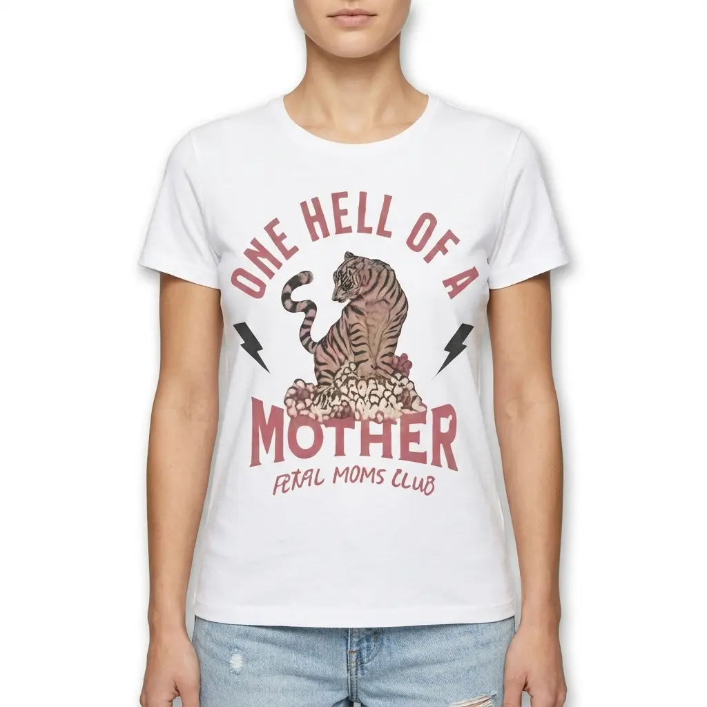 One Hell Of A Mother Retro T-Shirt 4 one hell of a mother retro t shirt 3.jpg