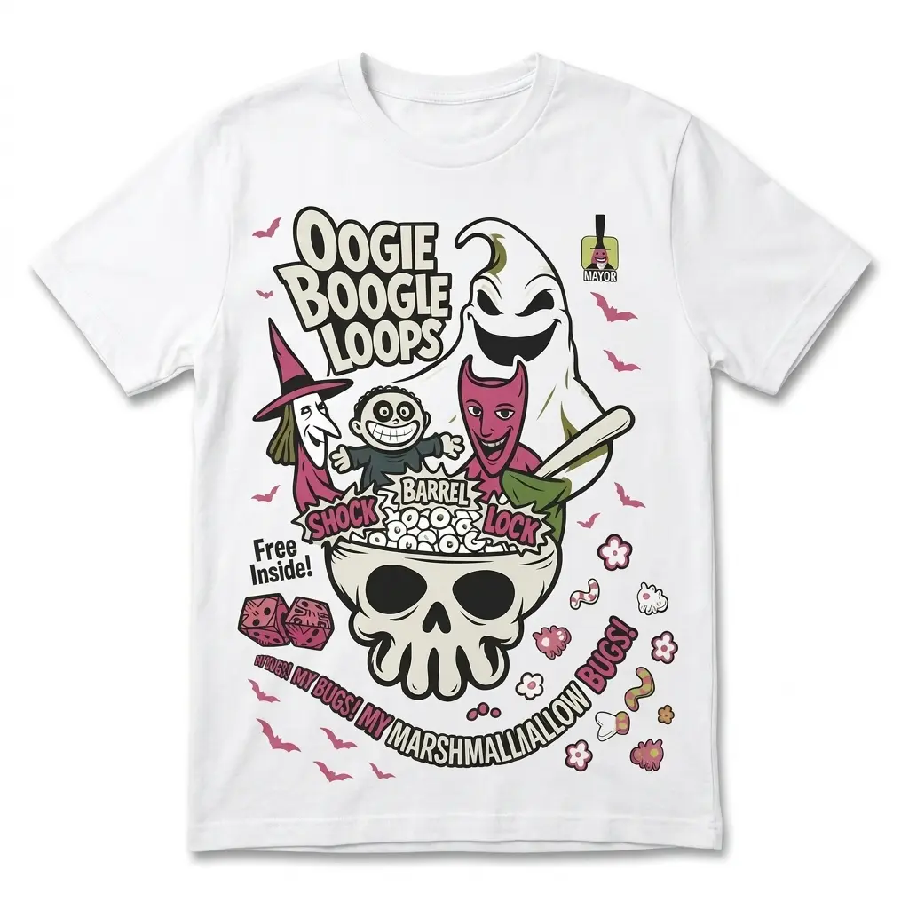 Oogie Boogie Loops Halloween Cereal T-Shirt 1 oogie boogie loops halloween cereal t shirt.jpg