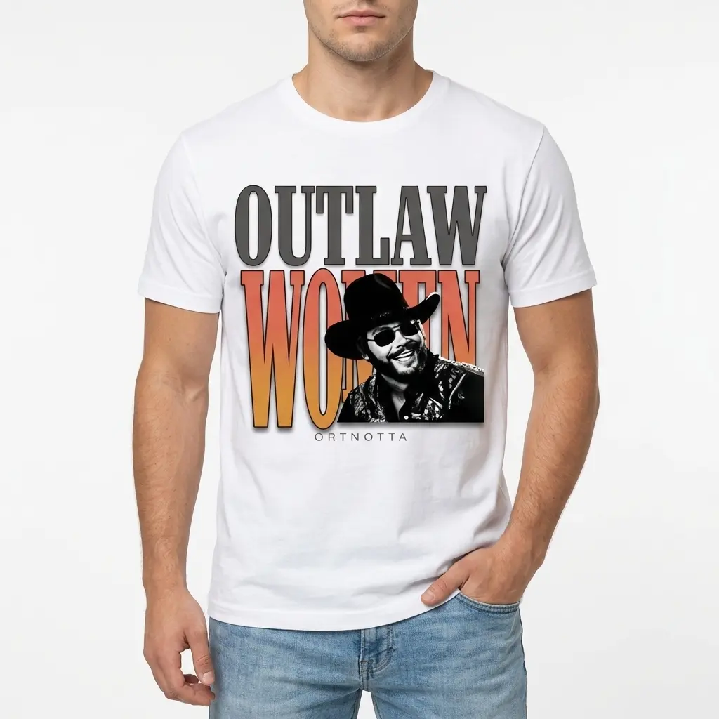 Outlaw Women Retro Country T-Shirt 3 outlaw women retro country t shirt 2.jpg