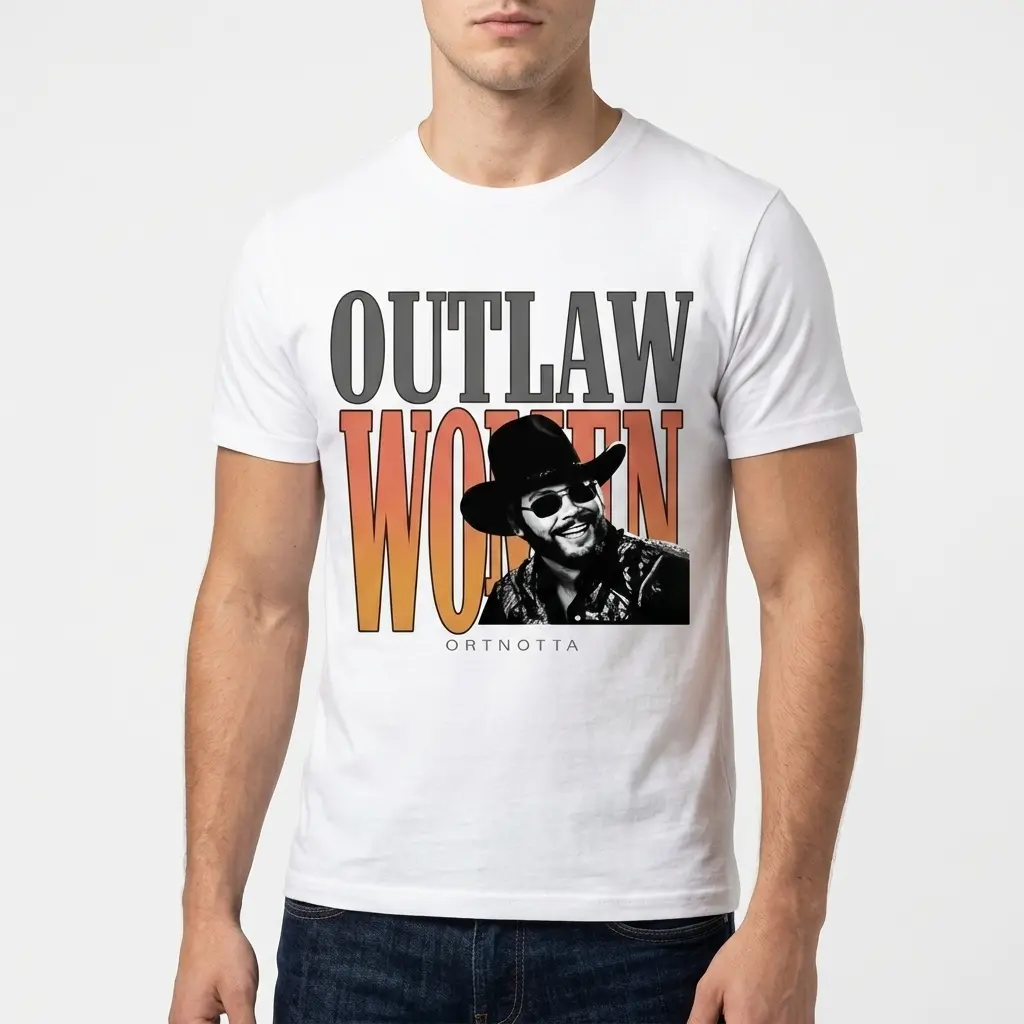 Outlaw Women Retro Country T-Shirt 5 outlaw women retro country t shirt 4.jpg