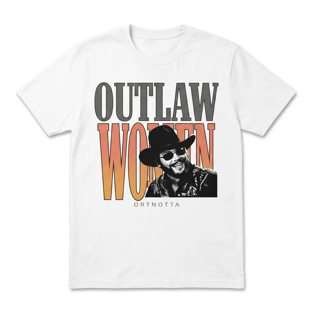 Outlaw Women Retro Country T-Shirt 1 outlaw women retro country t shirt.jpg