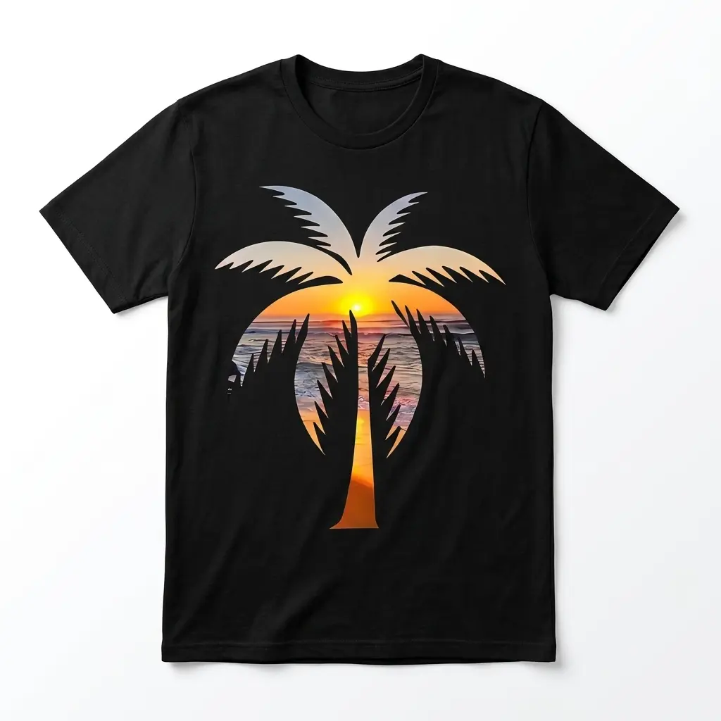 Palm Tree Ocean Sunset T-Shirt 1 palm tree ocean sunset t shirt.jpg