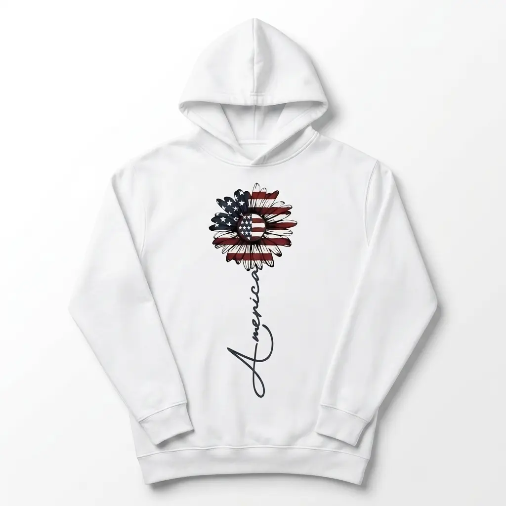 Patriotic American Flag Sunflower T-Shirt 2 patriotic american flag sunflower t shirt 1.jpg