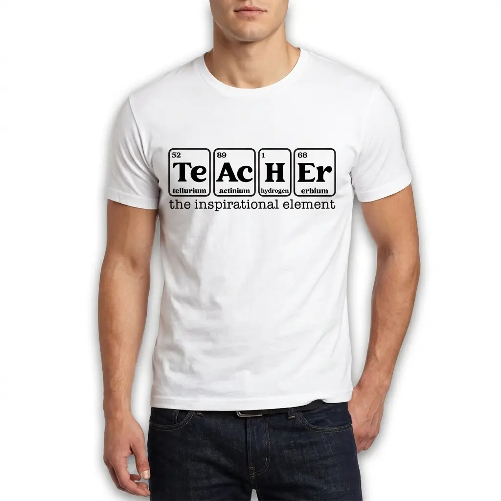 Periodic Table Teacher T-Shirt 5 periodic table teacher t shirt 4.jpg