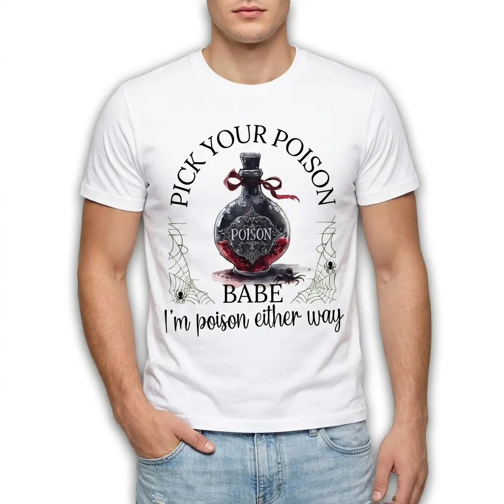 Pick Your Poison Babe Potion Bottle T-Shirt 3 pick your poison babe potion bottle t shirt 2.jpg