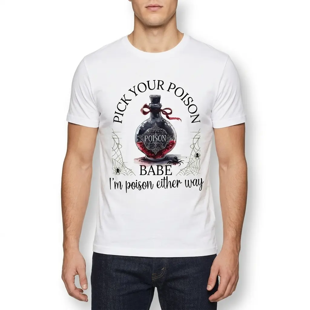 Pick Your Poison Babe Potion Bottle T-Shirt 5 pick your poison babe potion bottle t shirt 4.jpg