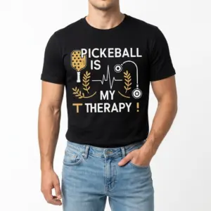 Pickleball Is My Therapy T-Shirt 8 pickleball is my therapy t shirt 2.jpg