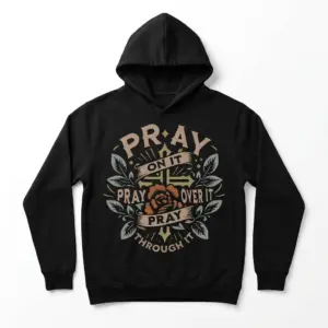 Pray On It Faith Graphic T-Shirt 7 pray on it faith graphic t shirt 1.jpg