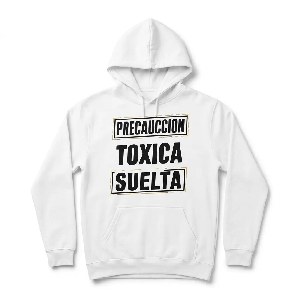Precaucion Toxica Suelta Spanish T-Shirt 2 precaucion toxica suelta spanish t shirt 1.jpg