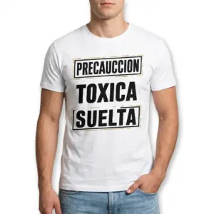 Precaucion Toxica Suelta Spanish T-Shirt 8 precaucion toxica suelta spanish t shirt 2.jpg