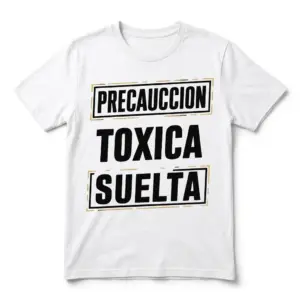 precaucion toxica suelta spanish t shirt.jpg