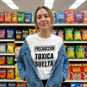 Precaucion Toxica Suelta Spanish T-Shirt 11 precaucion toxica suelta spanish t shirt 5.jpg