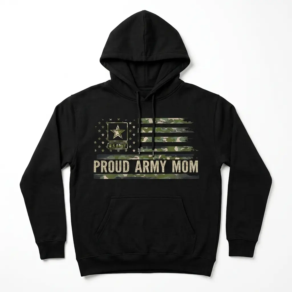 Proud Army Mom Camo Flag T-Shirt 2 proud army mom camo flag t shirt 1.jpg
