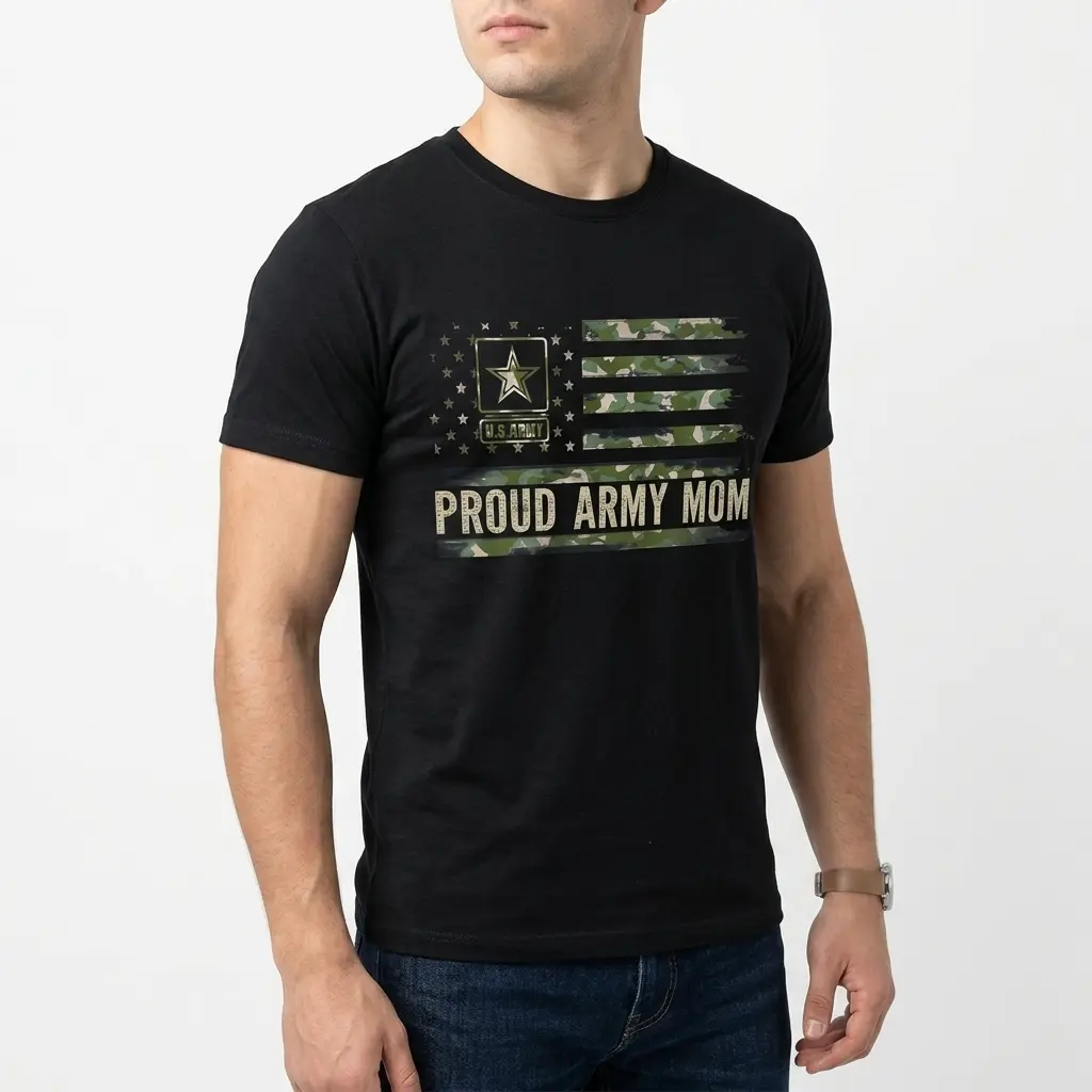 Proud Army Mom Camo Flag T-Shirt 5 proud army mom camo flag t shirt 4.jpg