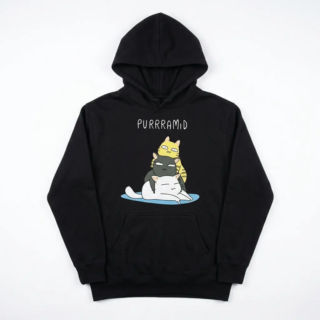 Purrramid Cat Stack Graphic T-Shirt 2 purrramid cat stack graphic t shirt 1.jpg