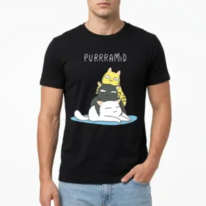 Purrramid Cat Stack Graphic T-Shirt 8 purrramid cat stack graphic t shirt 2.jpg