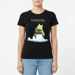 Purrramid Cat Stack Graphic T-Shirt 9 purrramid cat stack graphic t shirt 3.jpg