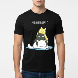 Purrramid Cat Stack Graphic T-Shirt 10 purrramid cat stack graphic t shirt 4.jpg