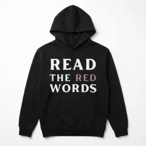 Read the Red Words Typography T-Shirt 7 read the red words typography t shirt 1.jpg