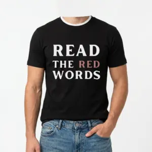 Read the Red Words Typography T-Shirt 8 read the red words typography t shirt 2.jpg