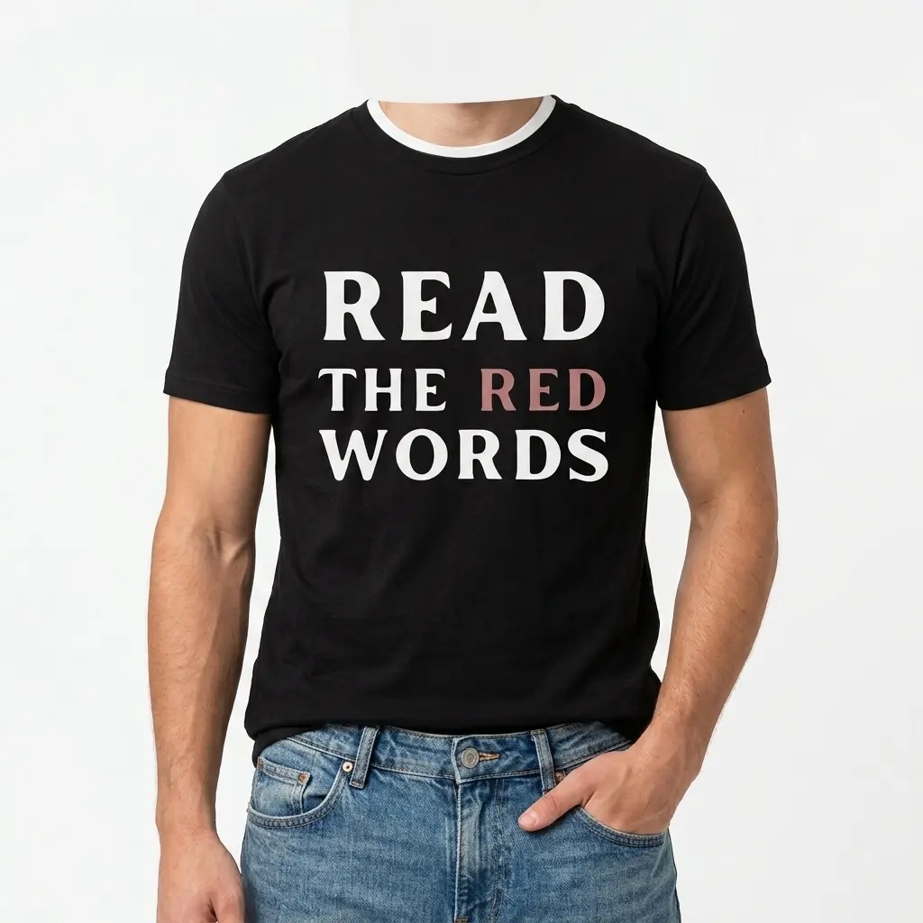read the red words typography t shirt 2.jpg