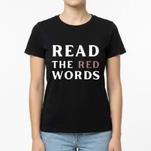 Read the Red Words Typography T-Shirt 9 read the red words typography t shirt 3.jpg