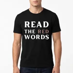 Read the Red Words Typography T-Shirt 10 read the red words typography t shirt 4.jpg