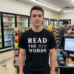 Read the Red Words Typography T-Shirt 11 read the red words typography t shirt 5.jpg