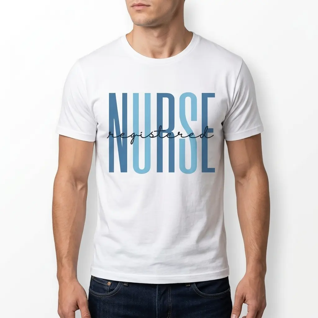 Registered Nurse Typography T-Shirt 5 registered nurse typography t shirt 4.jpg