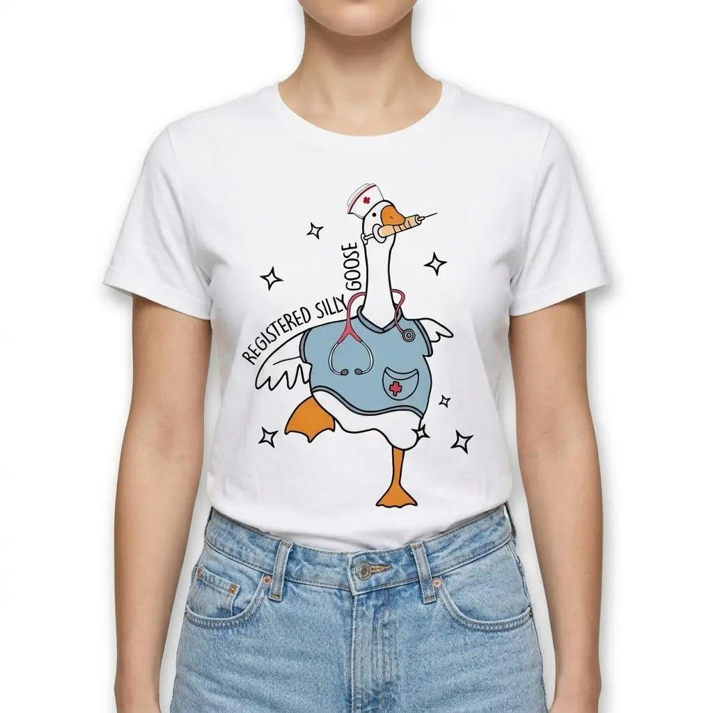 registered silly goose funny nurse shirt 3.jpg